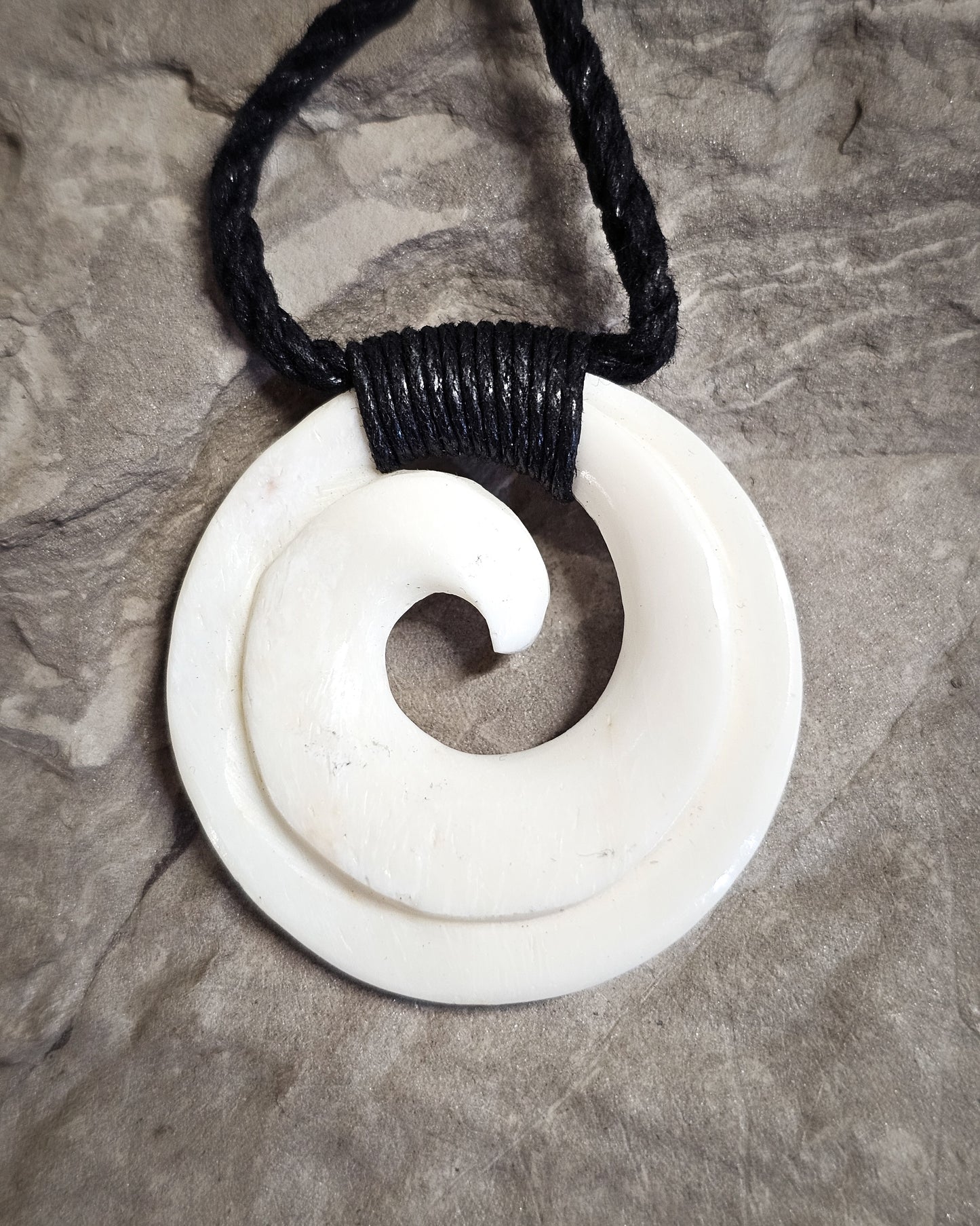 Koru Bone Carving