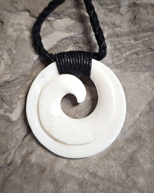 Koru Bone Carving
