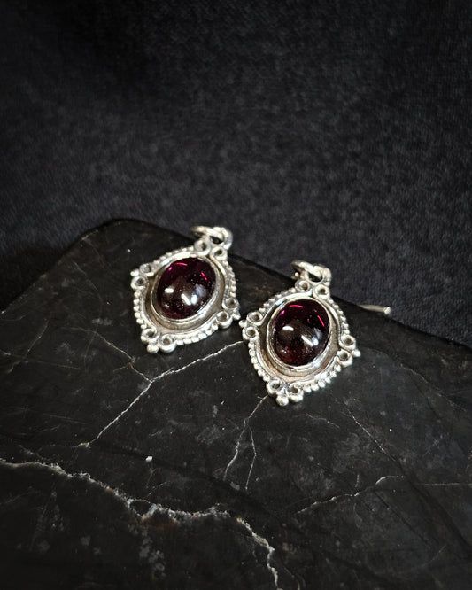 Garnet Earrings