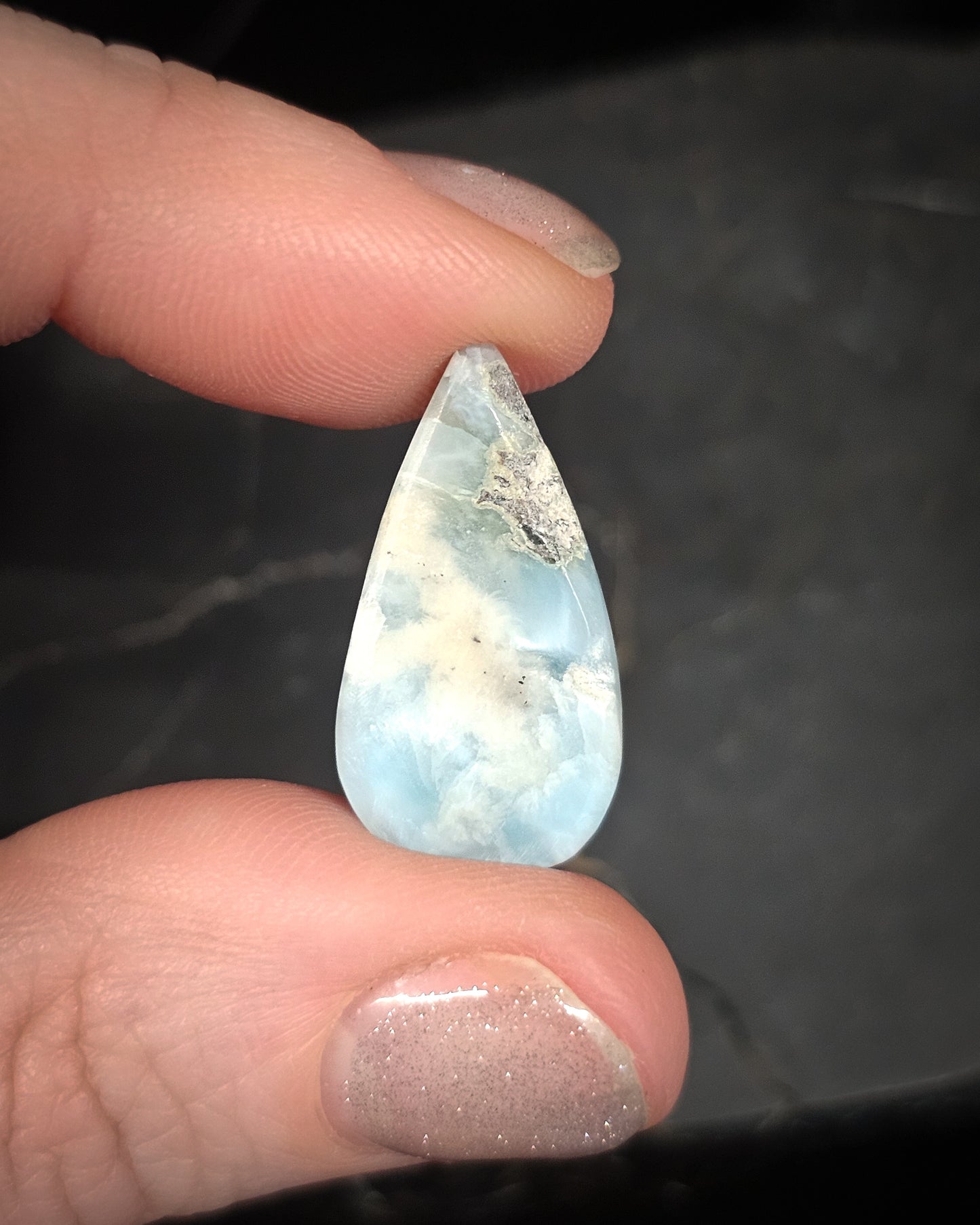 Larimar Cabochon 2.29g