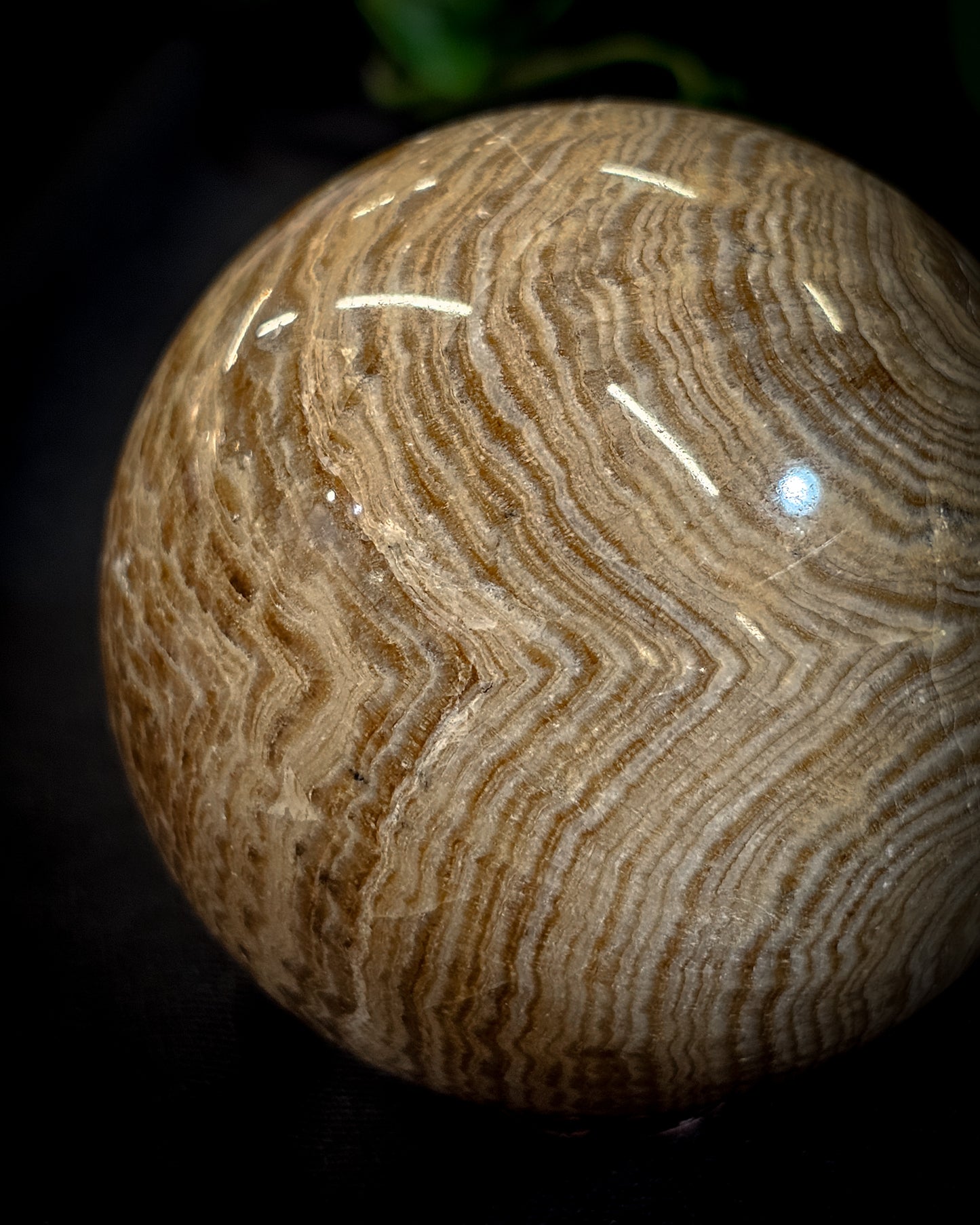 Aragonite Sphere