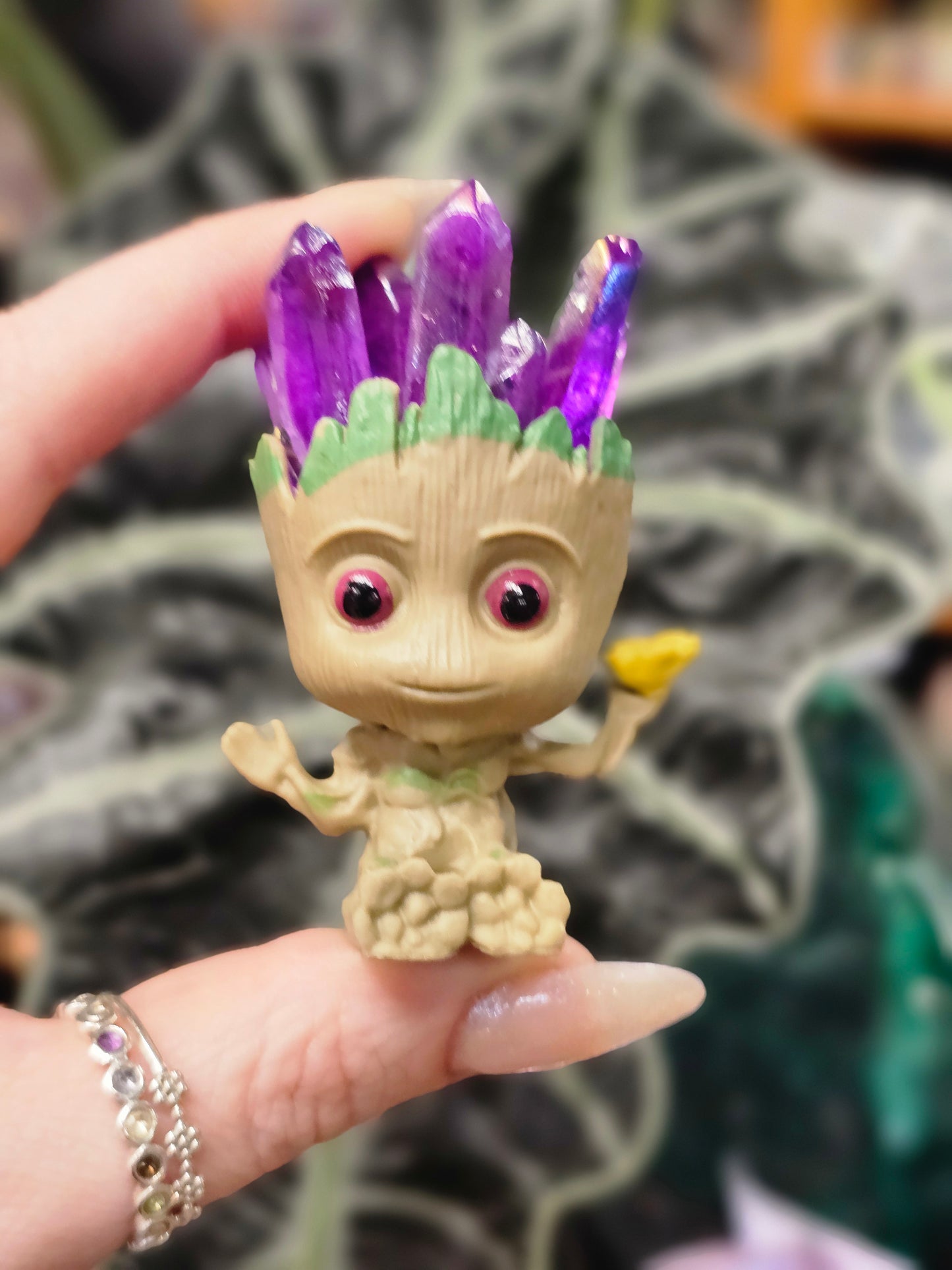 Purple Aura Quartz Groot