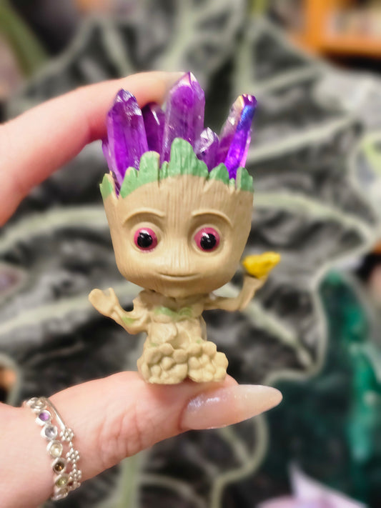 Purple Aura Quartz Groot