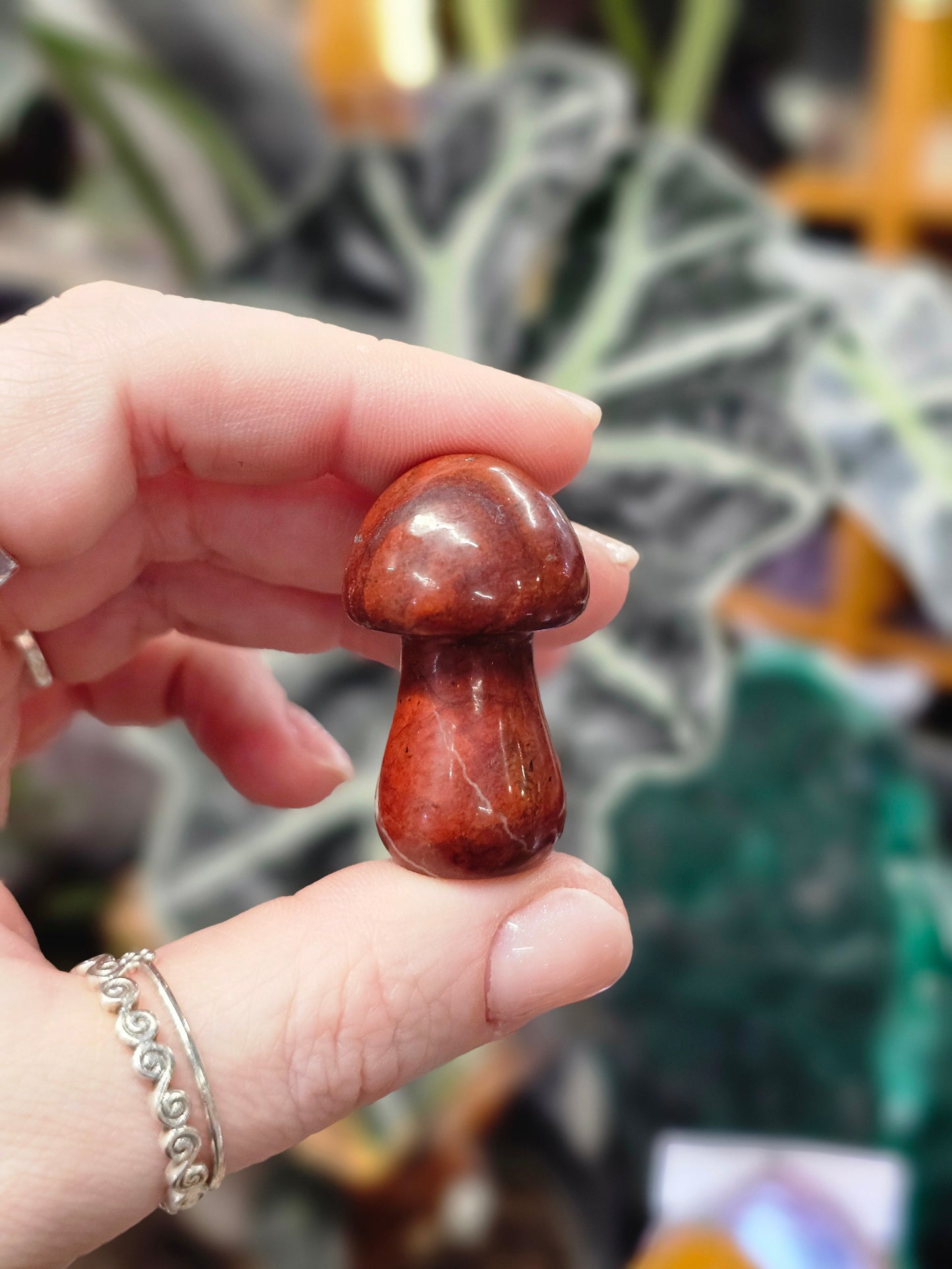 Red Jasper Mushroom