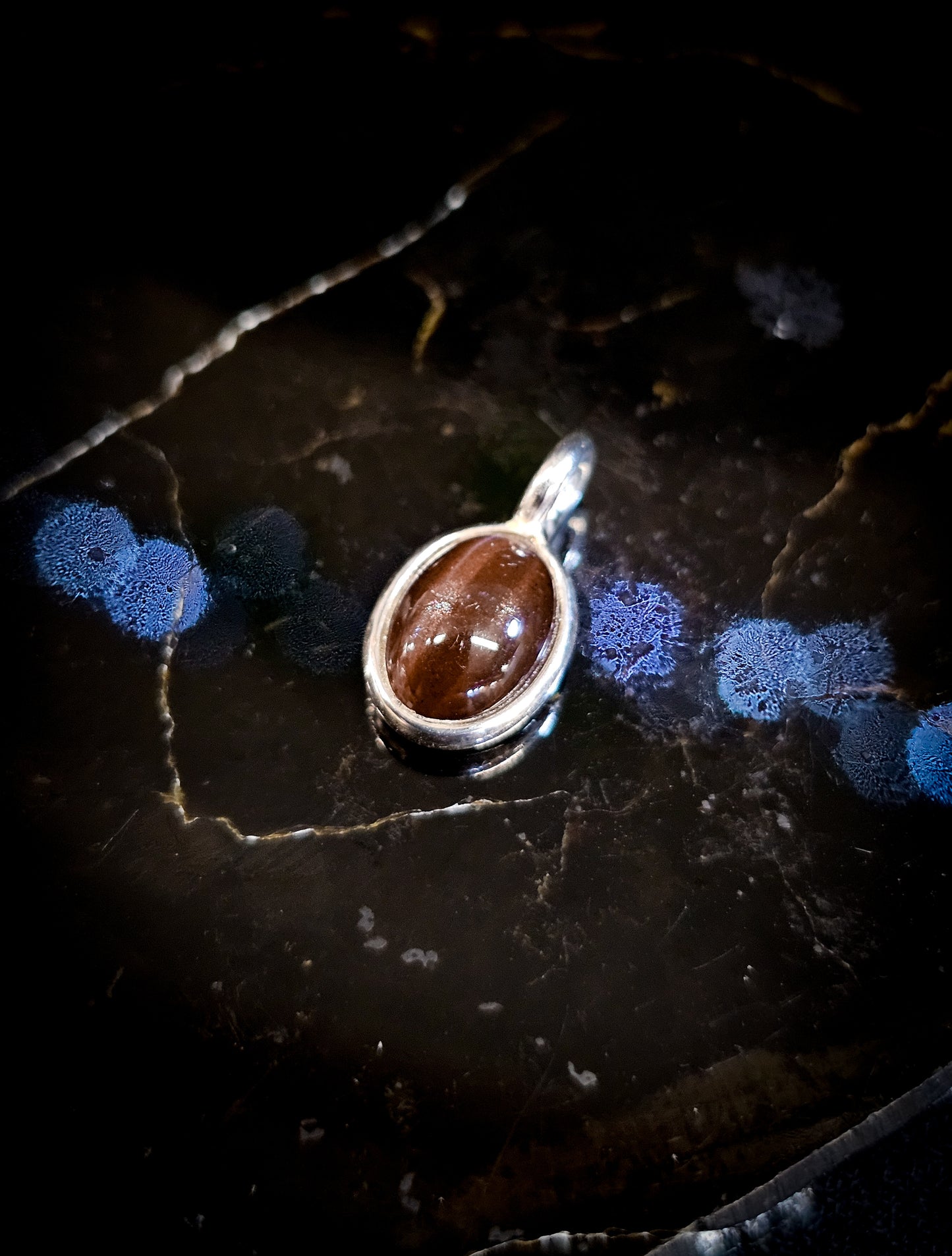 Small Cat’s Eye Crysoberyl Oval Pendant