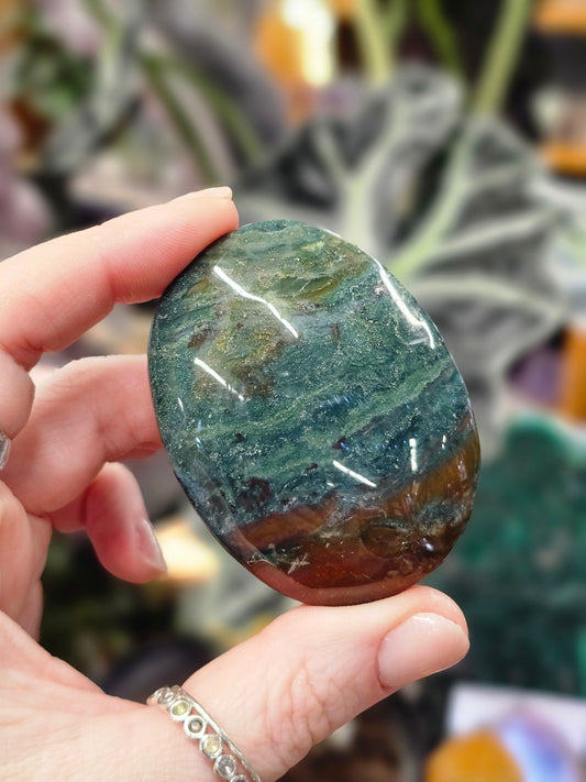 Ocean Jasper Palm Stone
