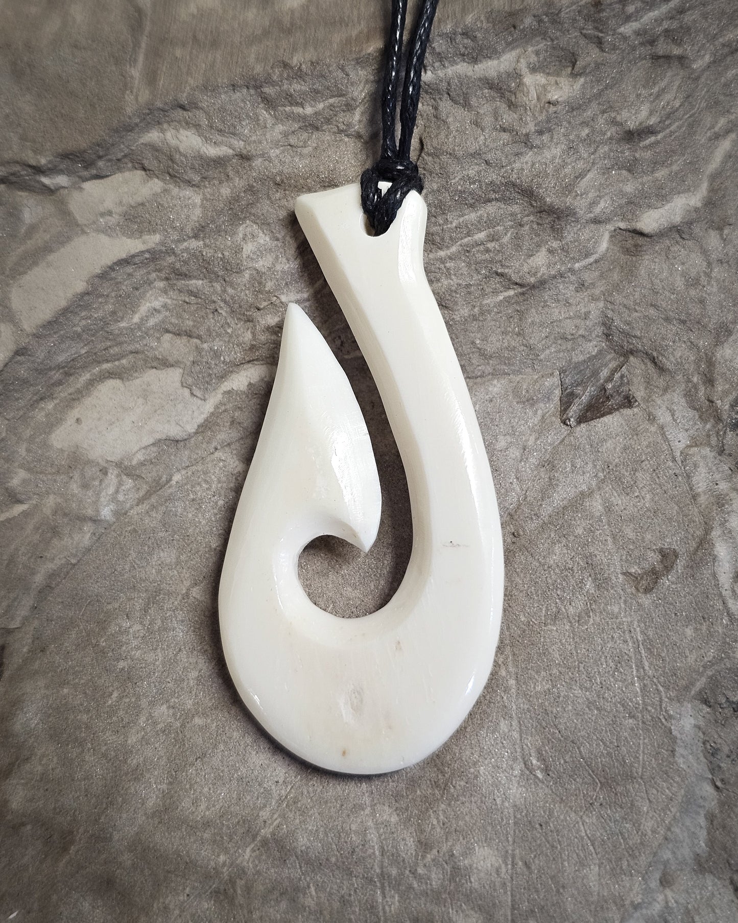 Hei Matau Bone Carving