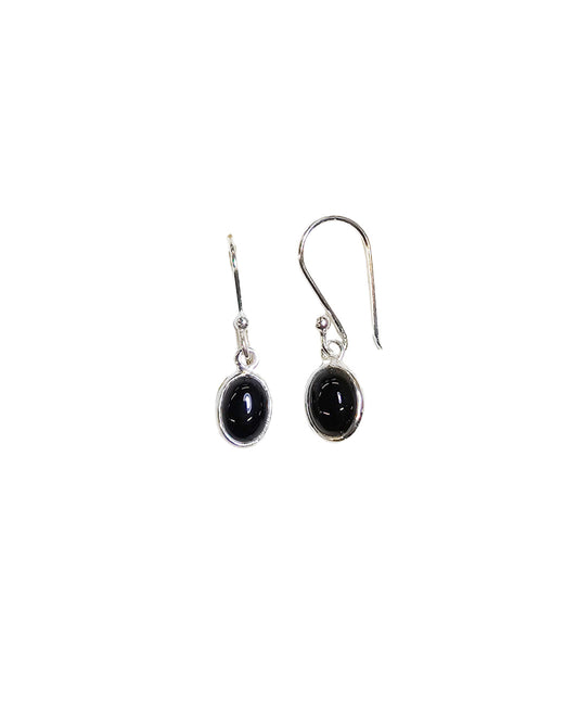 Black Obsidian Earrings