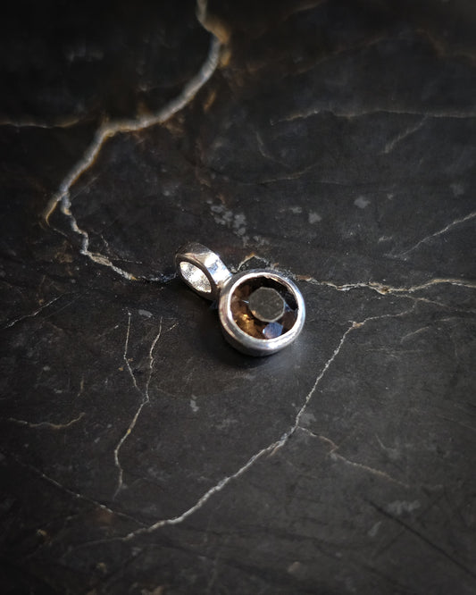 Tiny Smoky Quartz Pendant