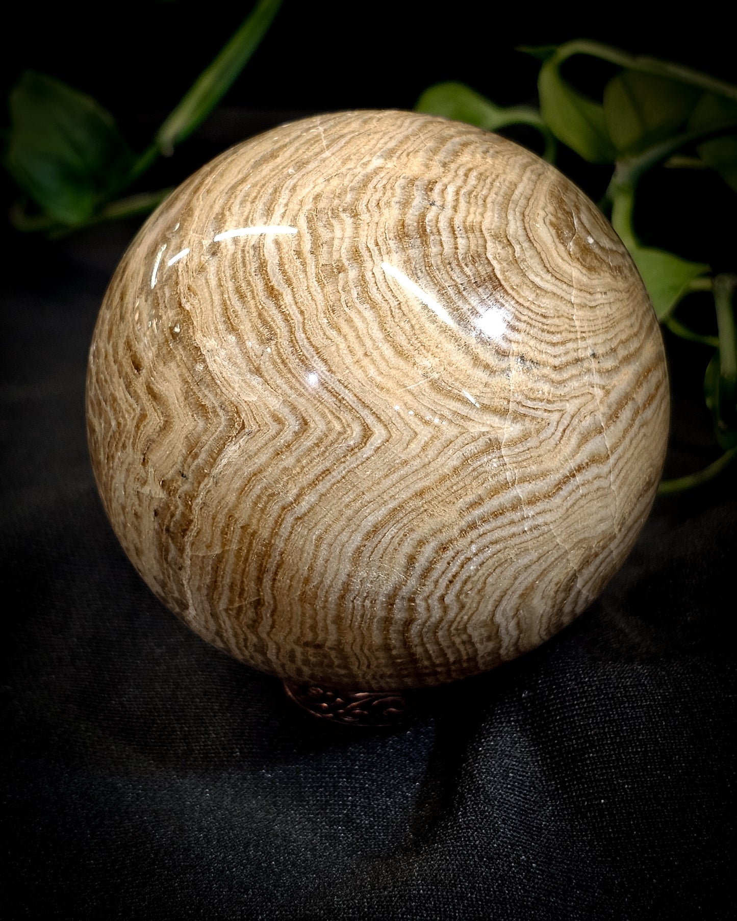 Aragonite Sphere