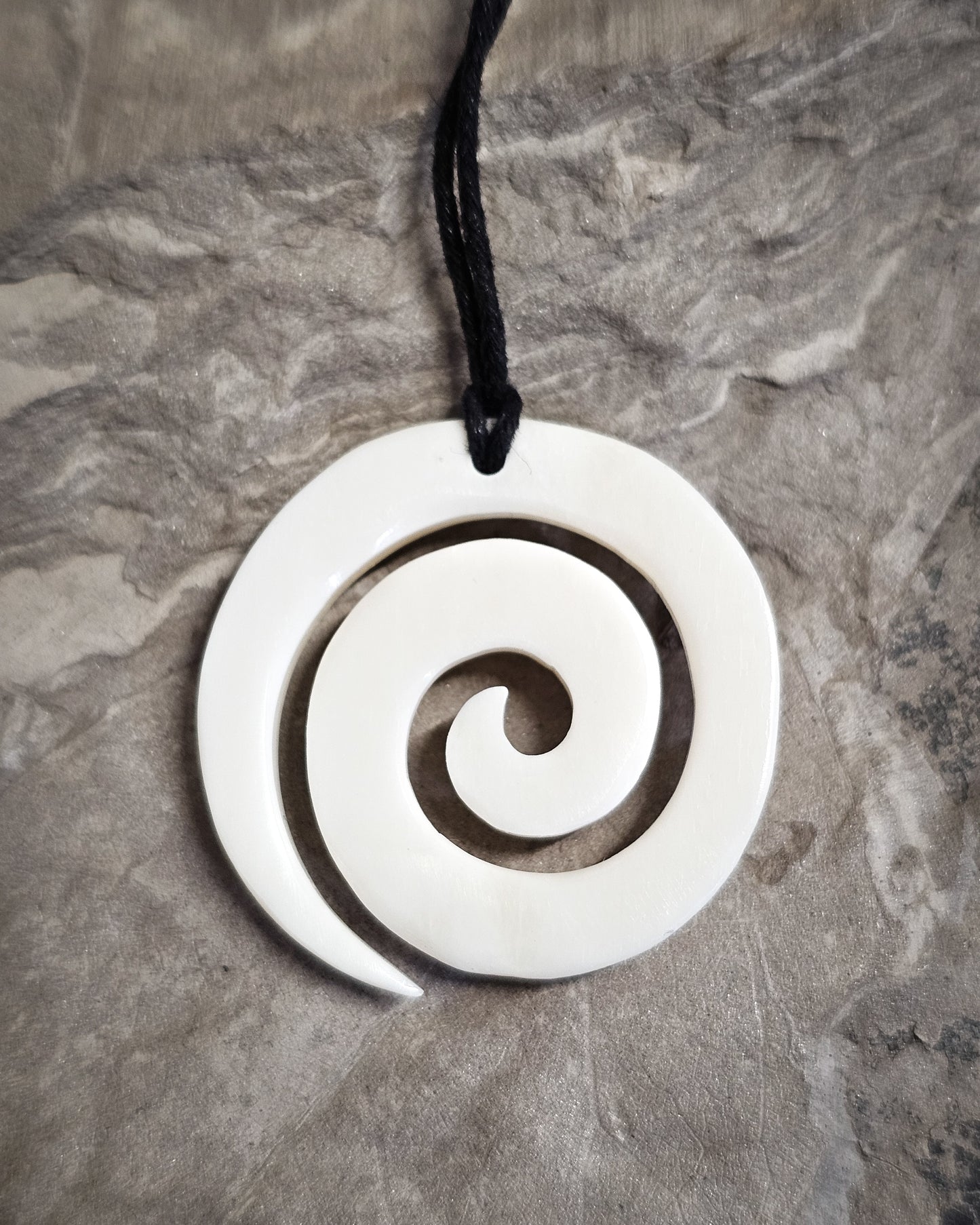 Koru Bone Carving
