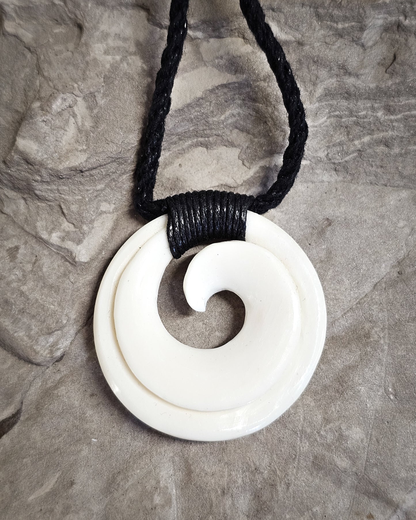 Koru Bone Carving