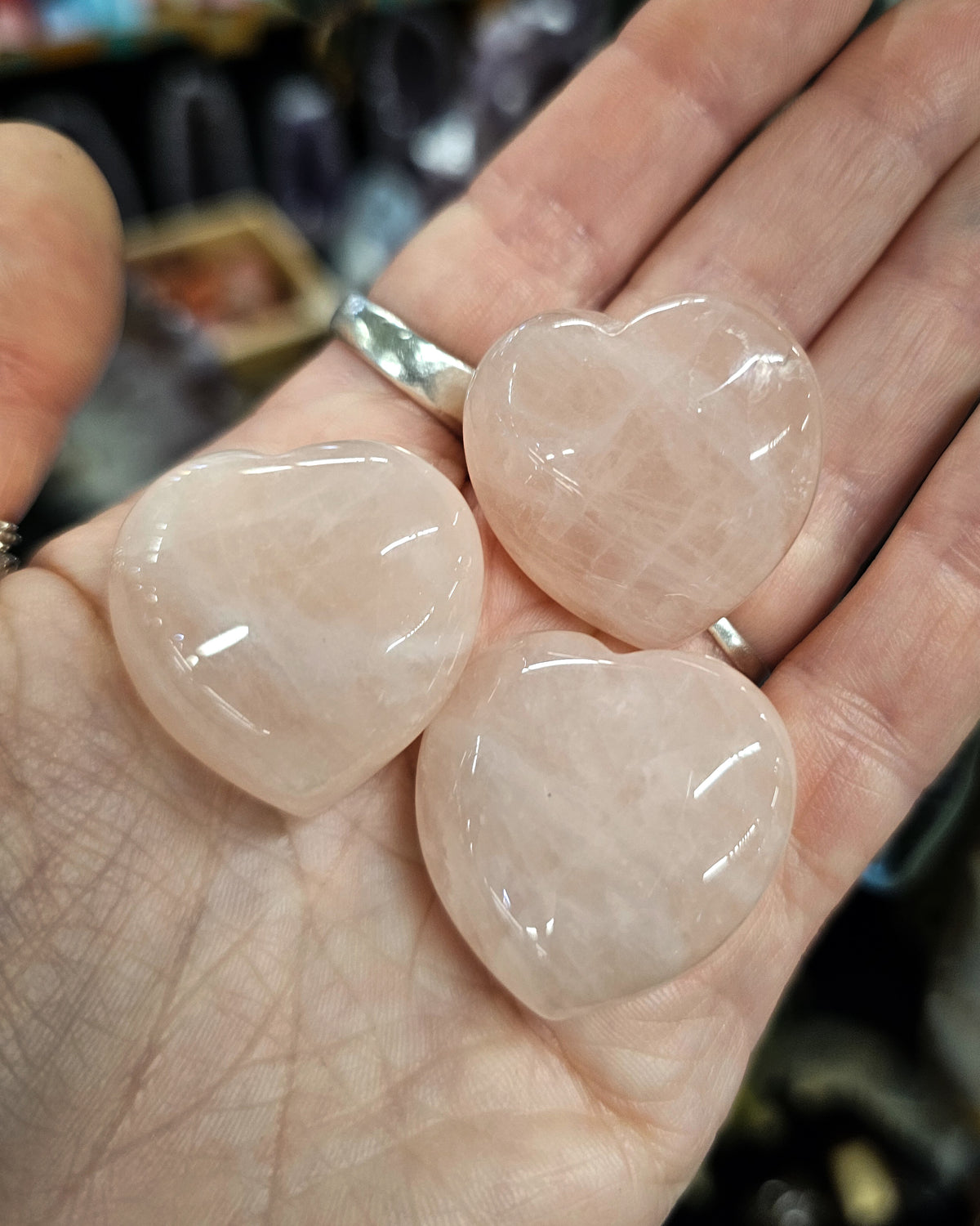 Small Rose Quartz Heart