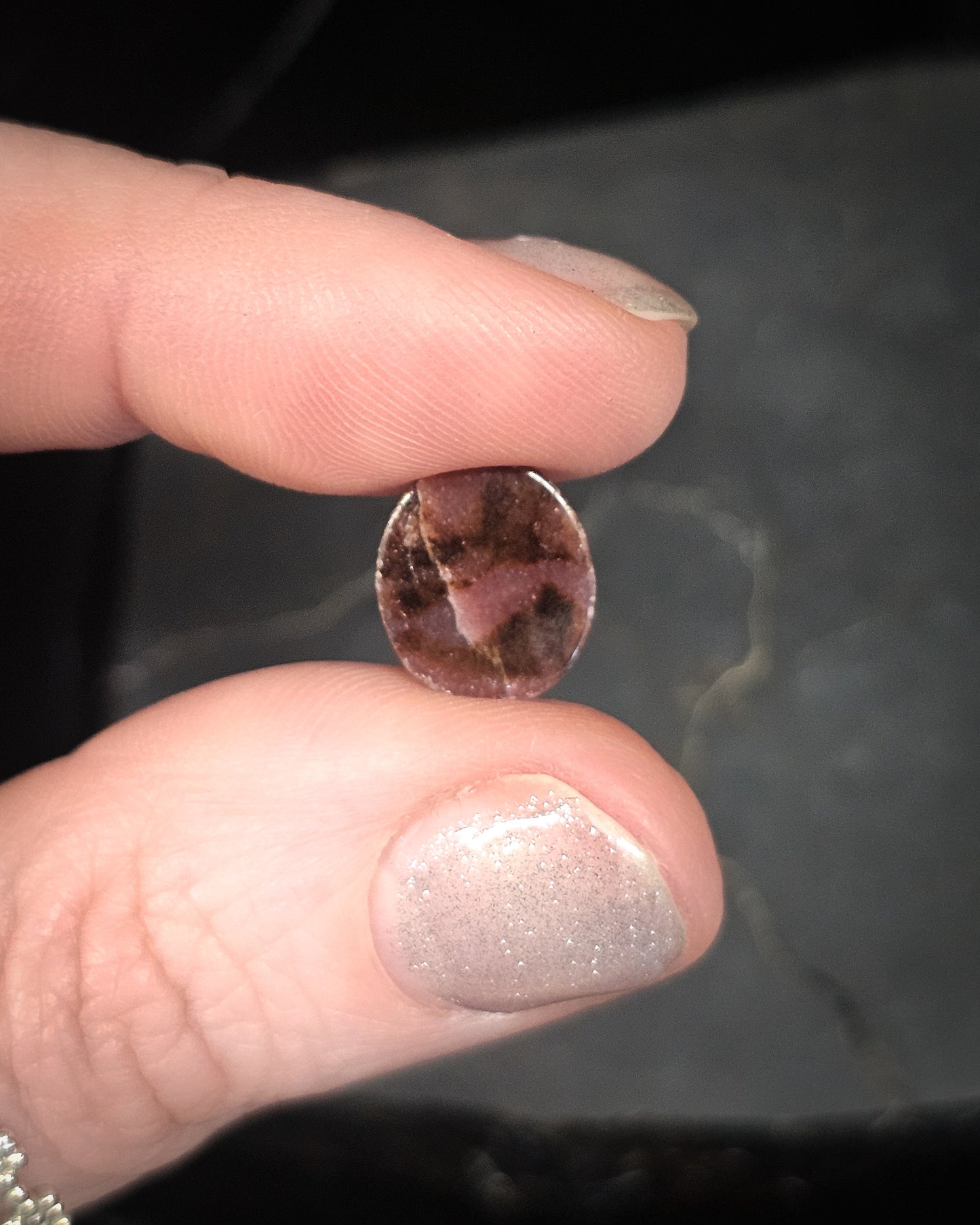 Rhodonite Cabochon .95g
