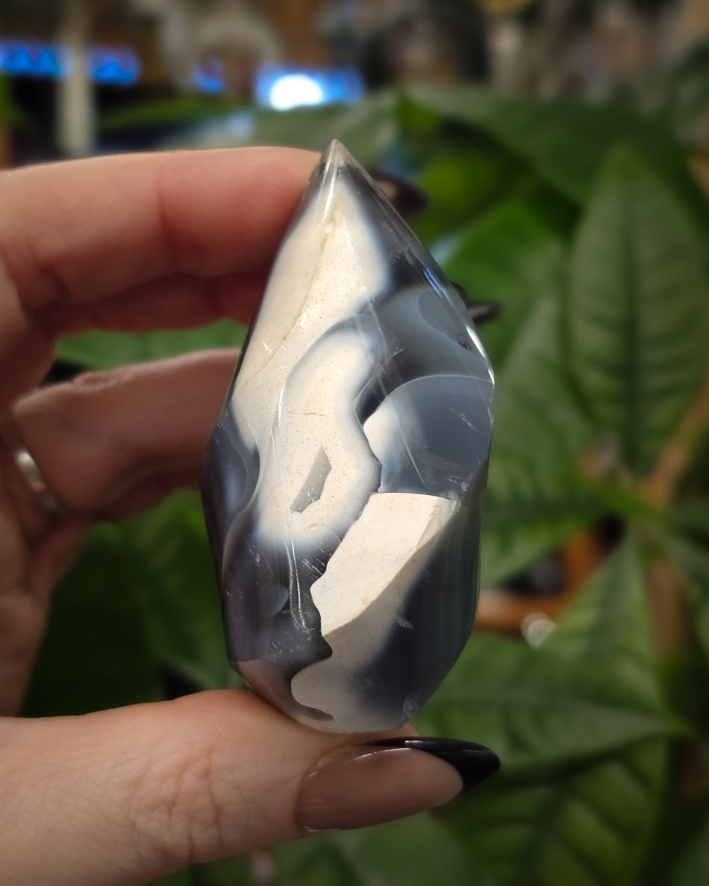 Orca Agate Flame