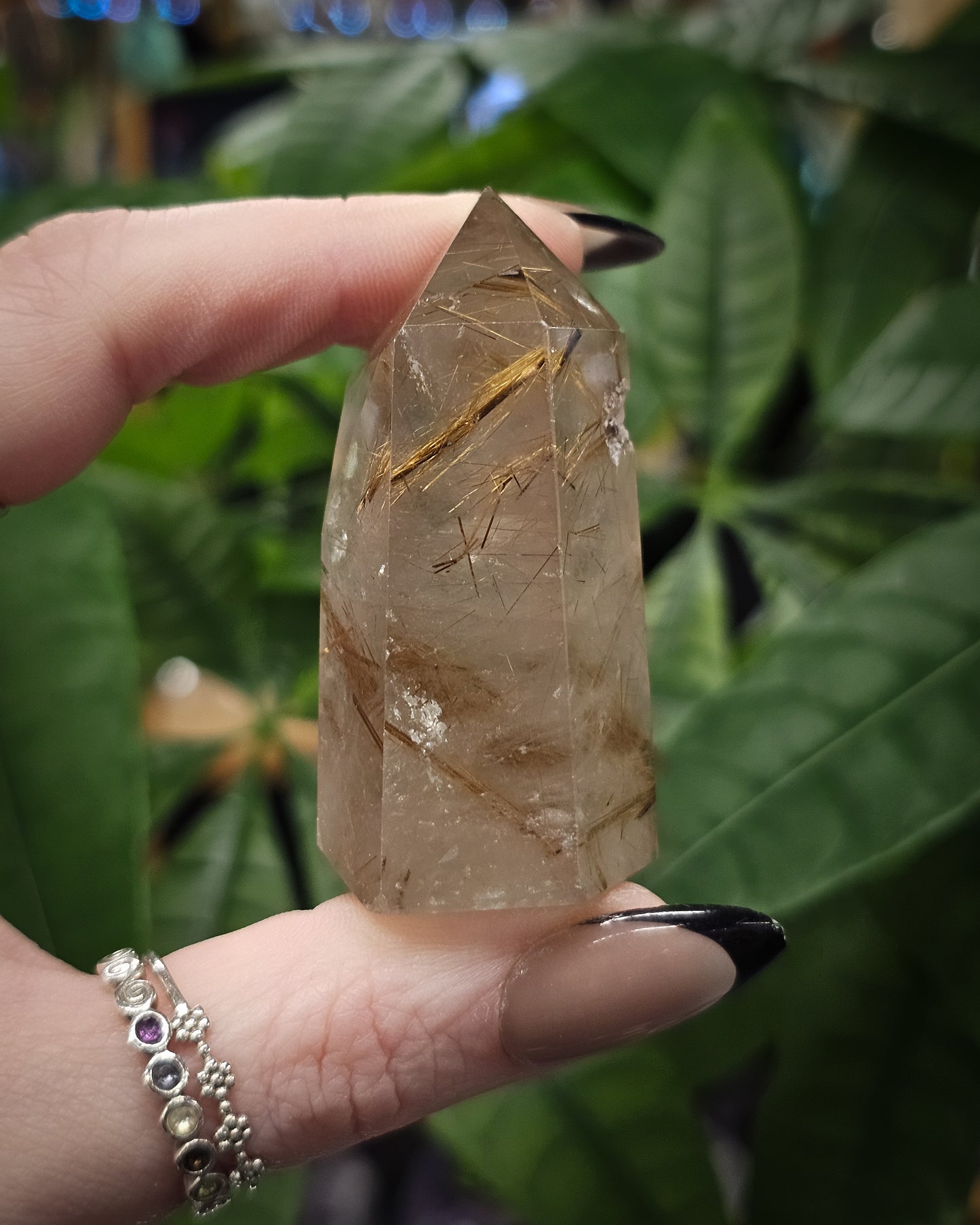 Rutilated Quartz Tower #2