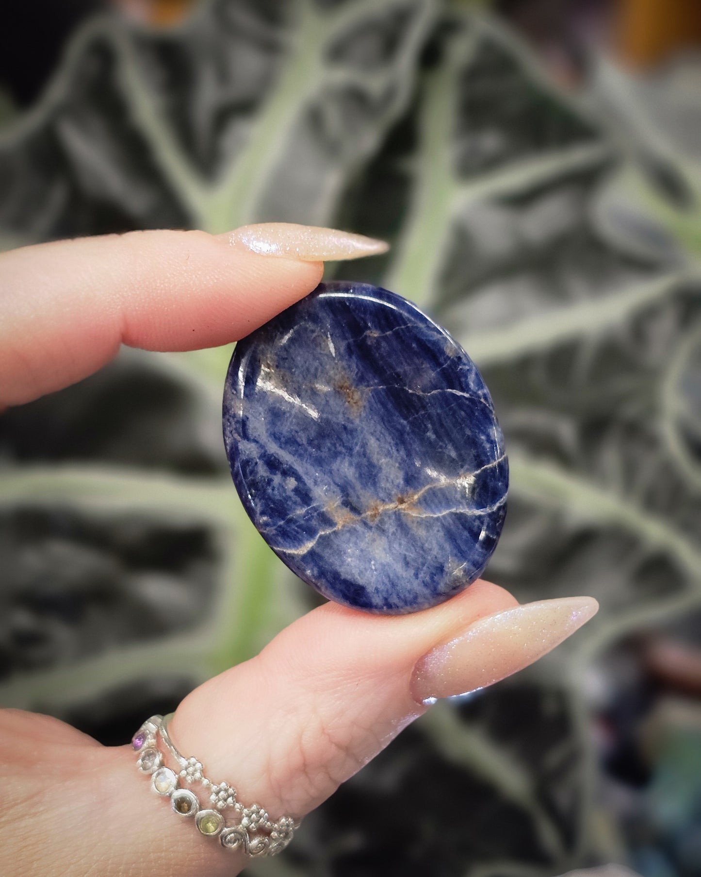 Sodalite Worry Stone