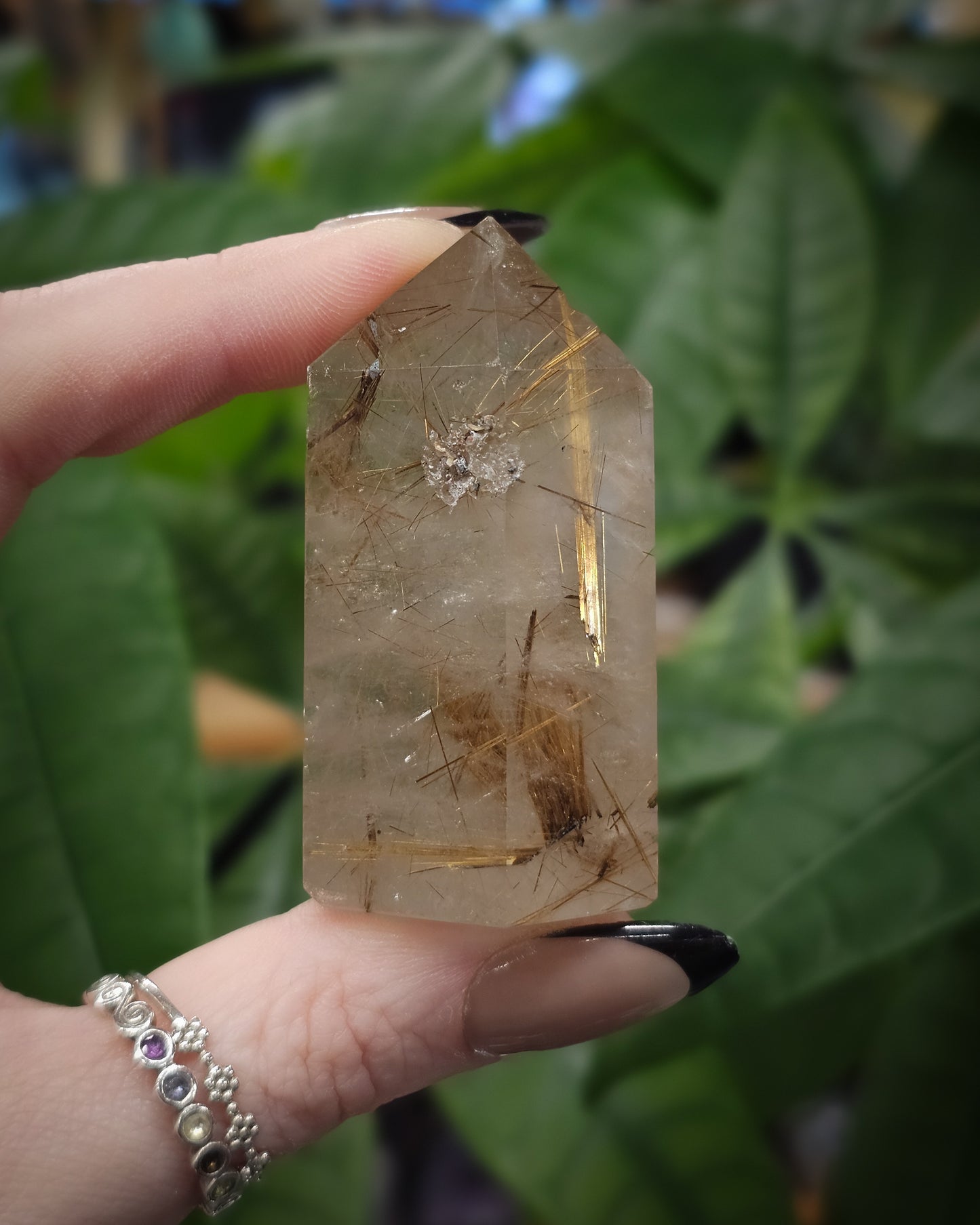 Rutilated Quartz Tower #2