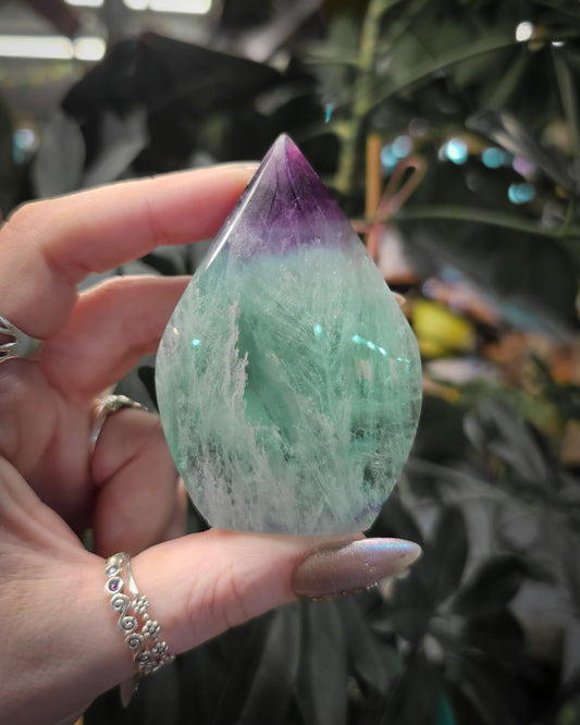 Rainbow Fluorite Flame #2