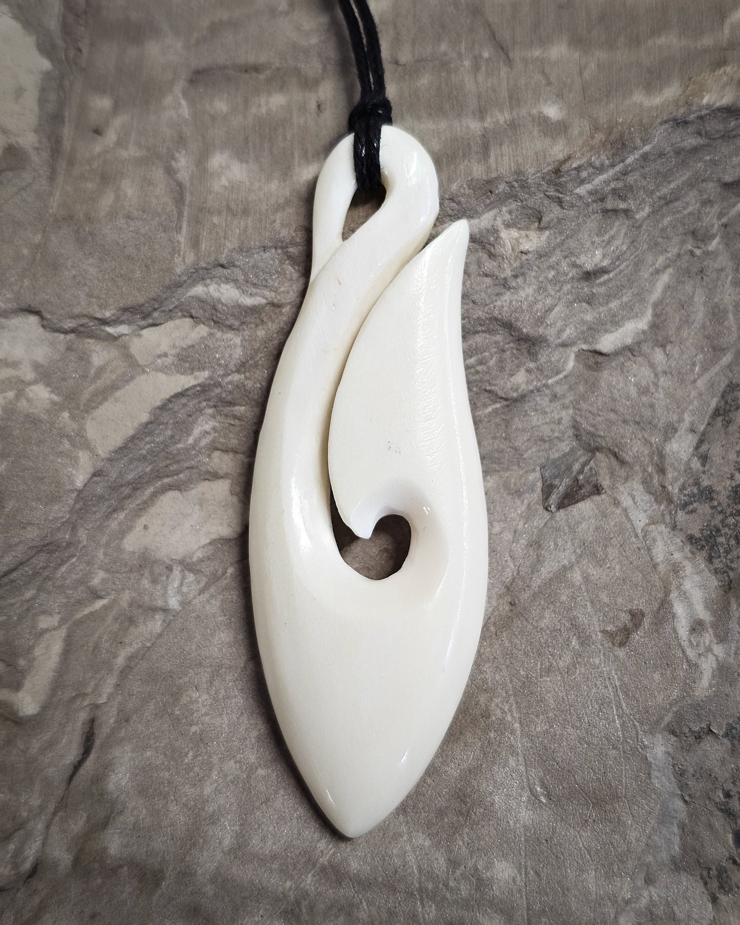 Hei Matau Bone Carving