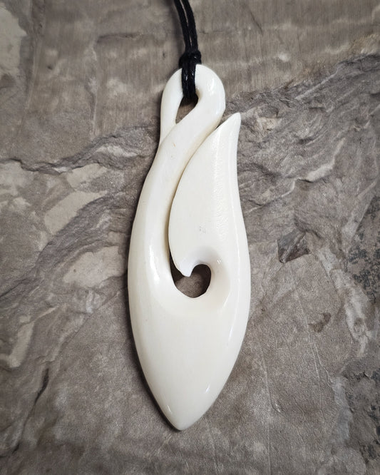 Hei Matau Bone Carving