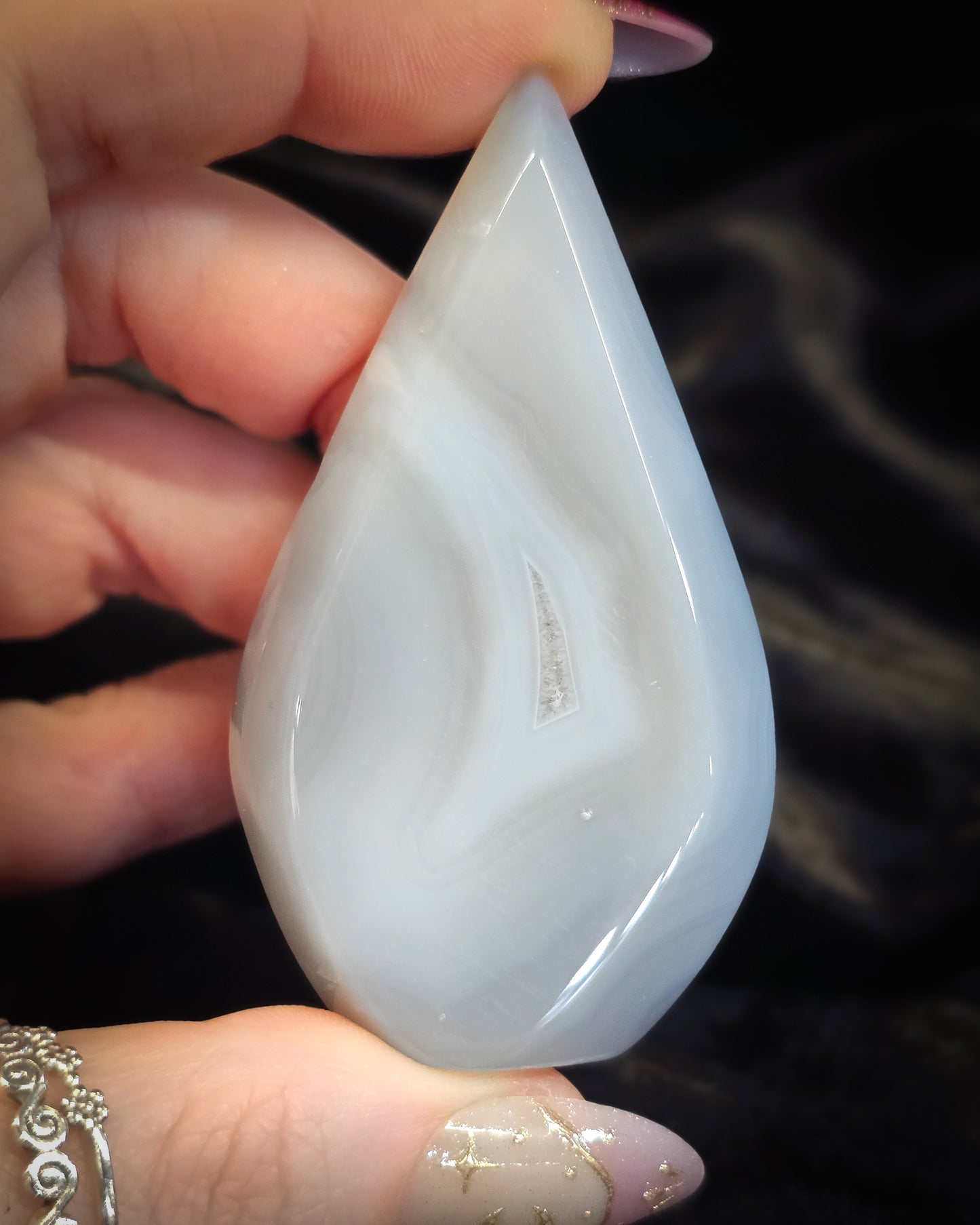 Agate Flame With Druze #2