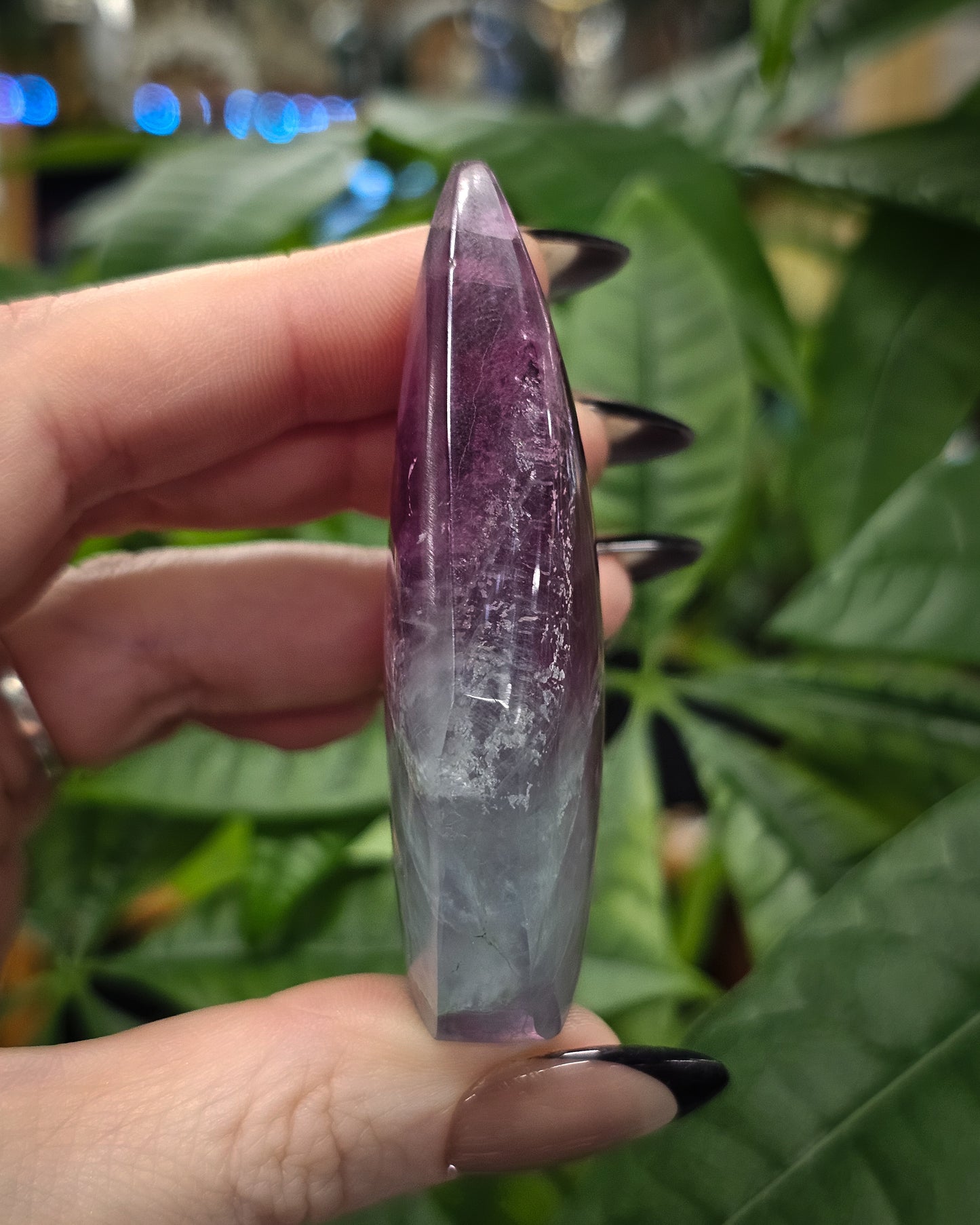 Rainbow Fluorite Flame #1