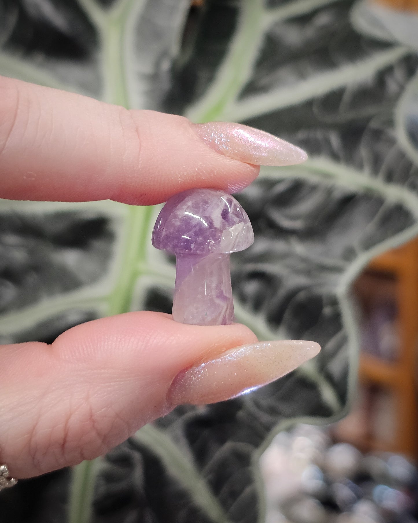 Amethyst Mini Mushroom