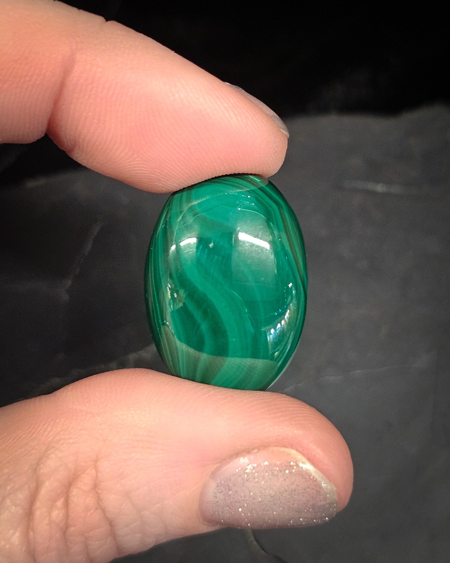 Malachite Cabochon 7.68g