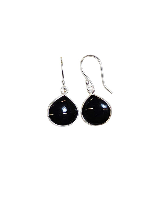 Black Obsidian Earrings