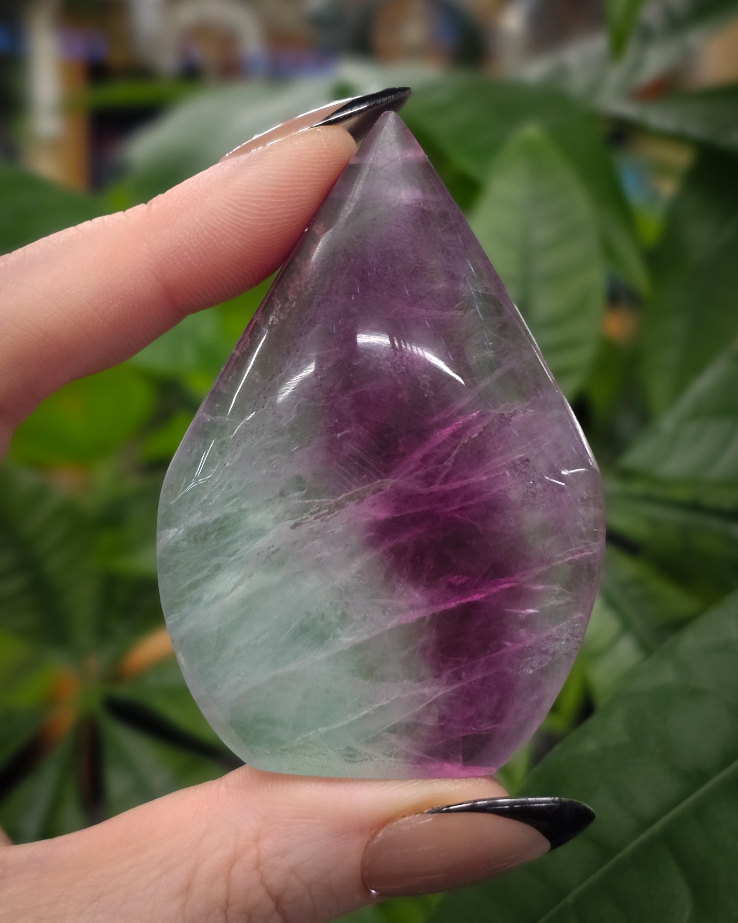 Rainbow Fluorite Flame #1