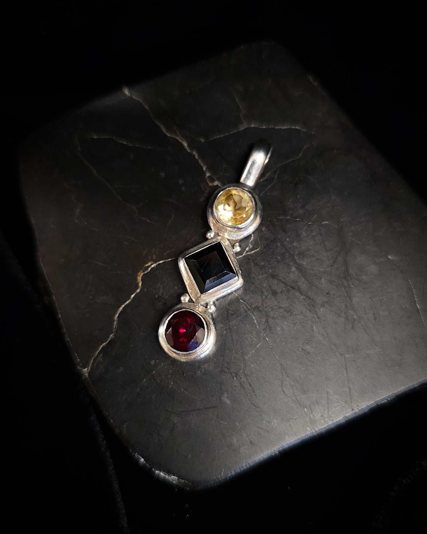 Mixed Gem Pendant