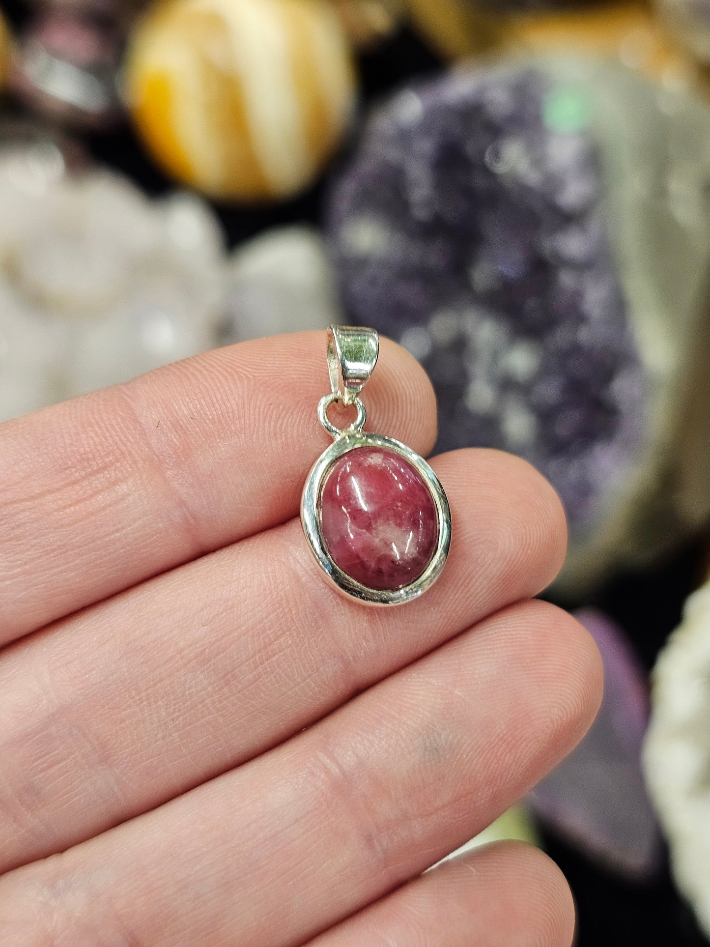 Rhodonite Pendant