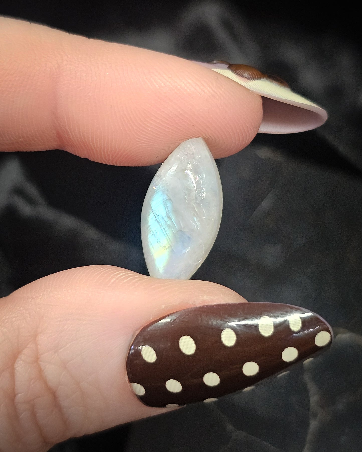 Rainbow Moonstone Cabochon 1.86g