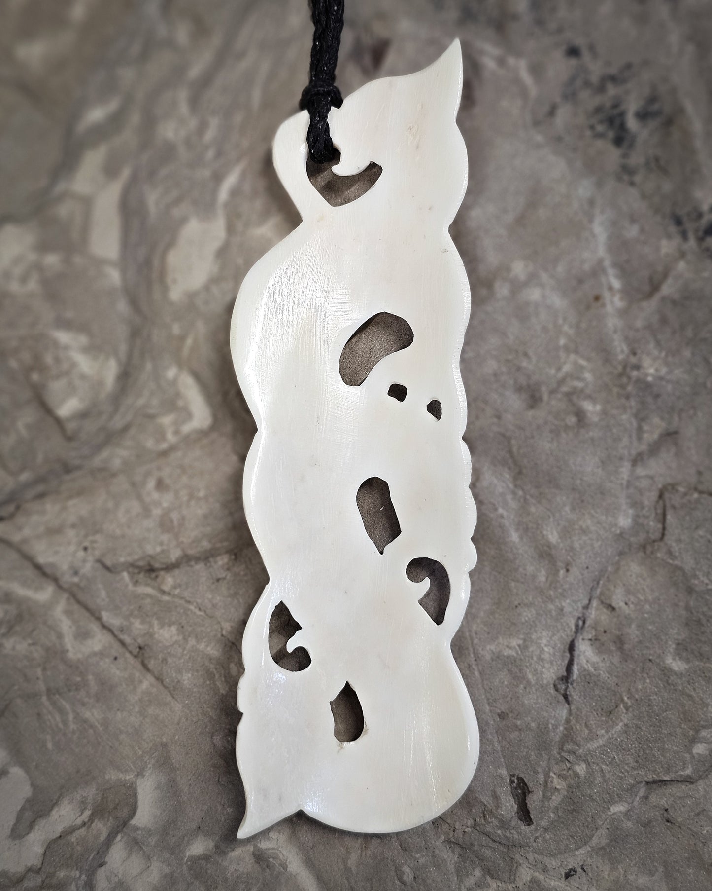 Manaia Bone Carving