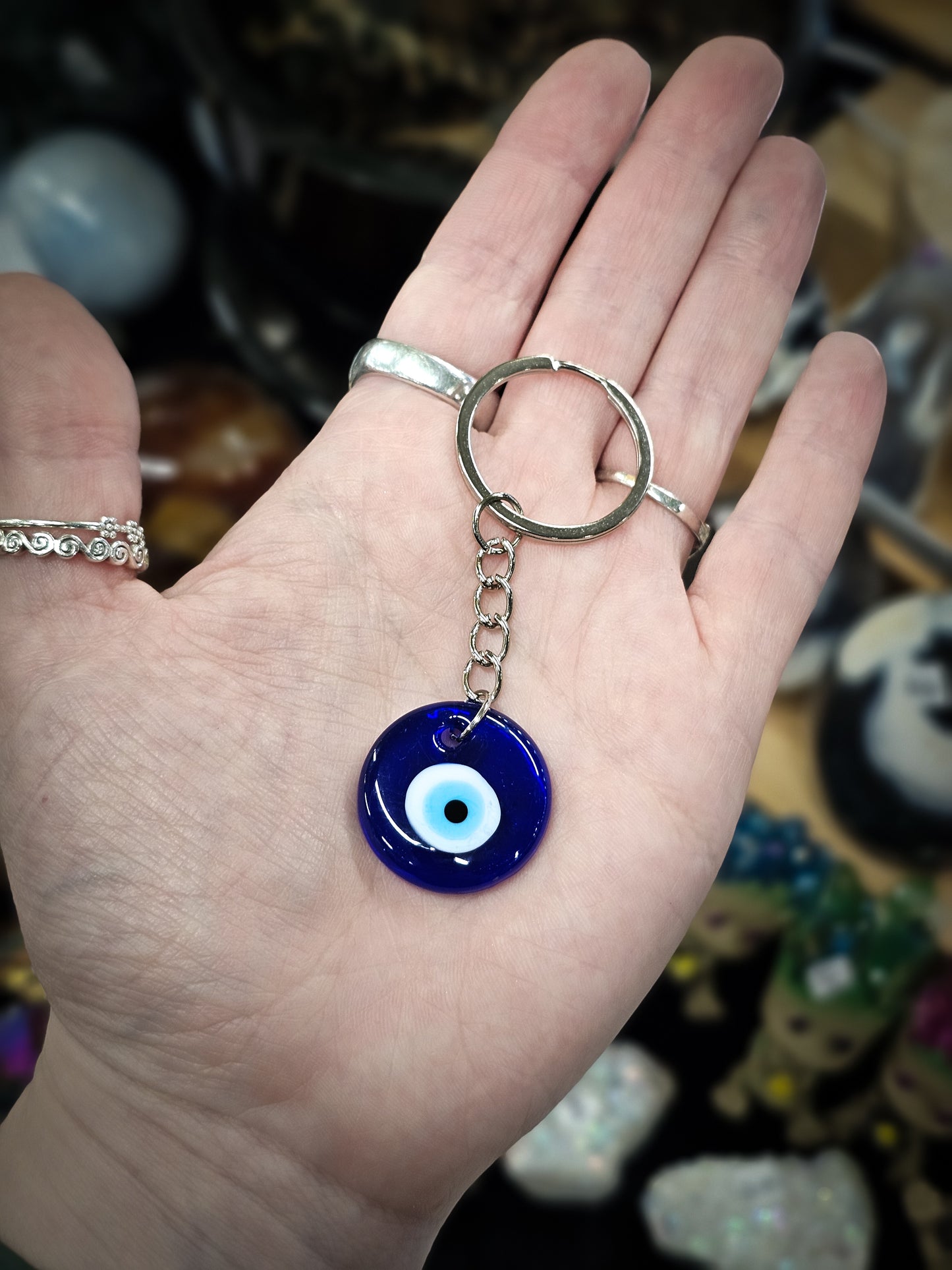 Evil Eye Keyring