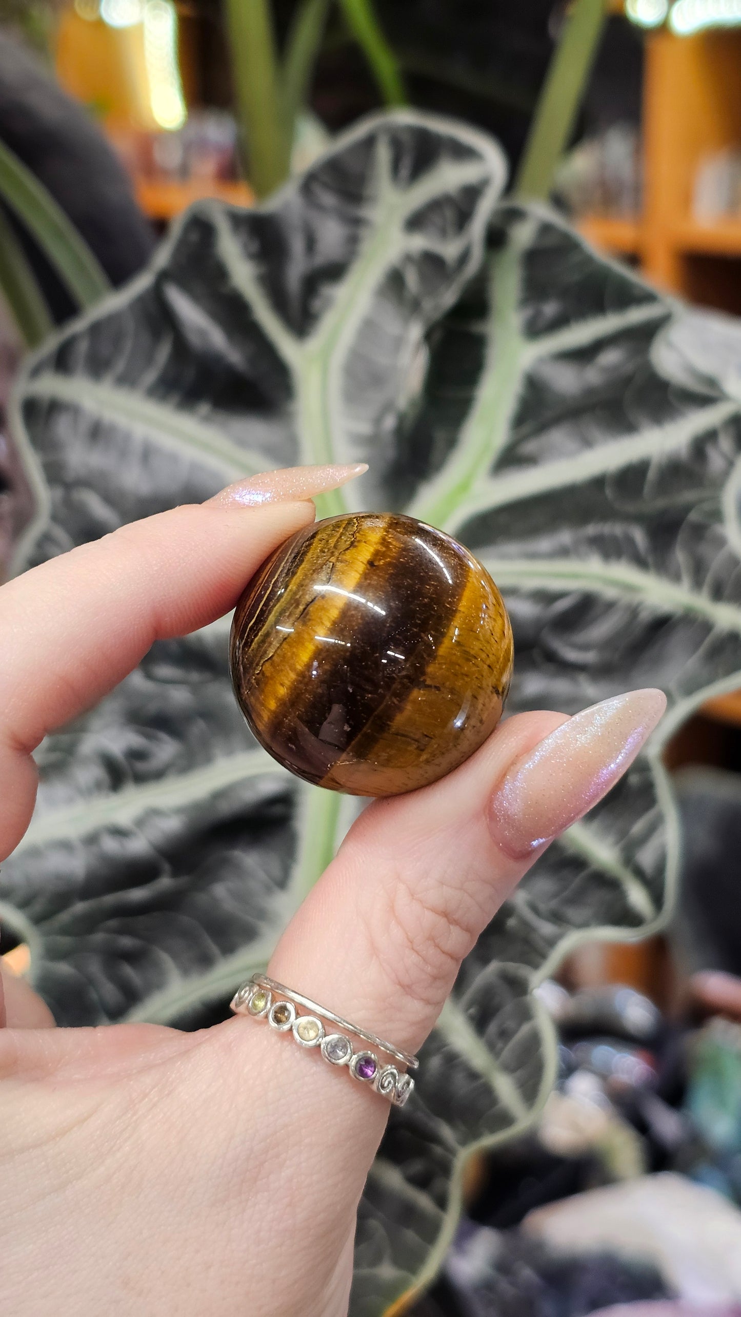 Small Tiger’s Eye Sphere