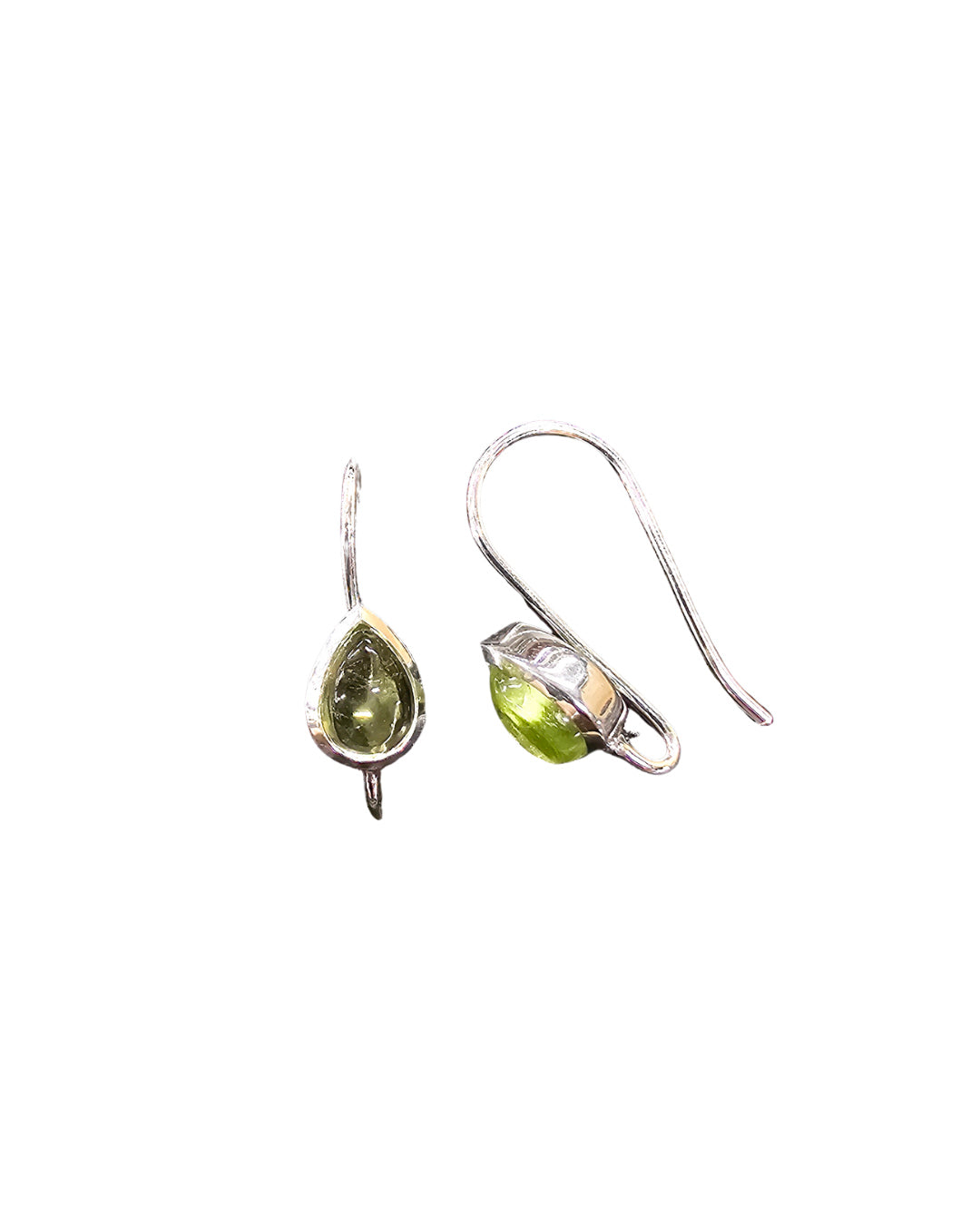Peridot Teardrop Earrings