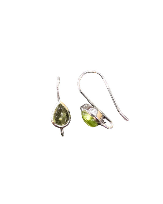 Peridot Teardrop Earrings