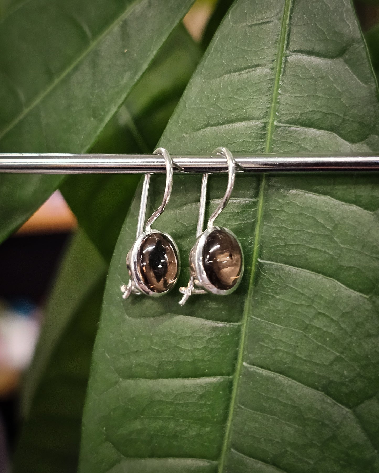 Smoky Quartz Earrings