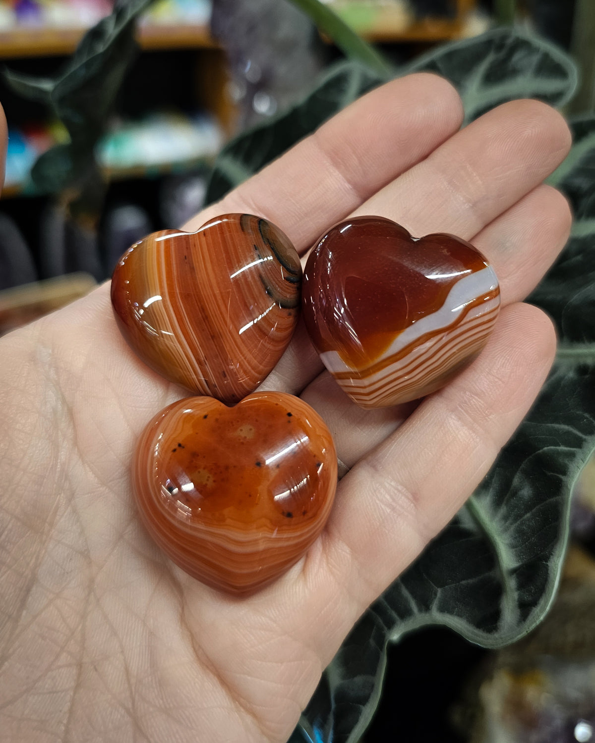 Small Carnelian Heart