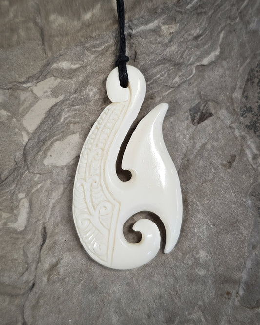 Hei Matau Bone Carving
