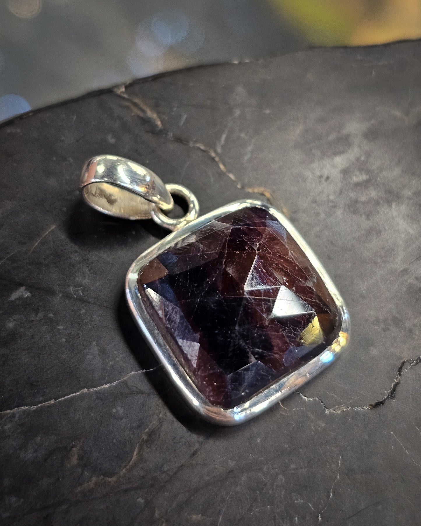 Sapphire Ruby Pendant