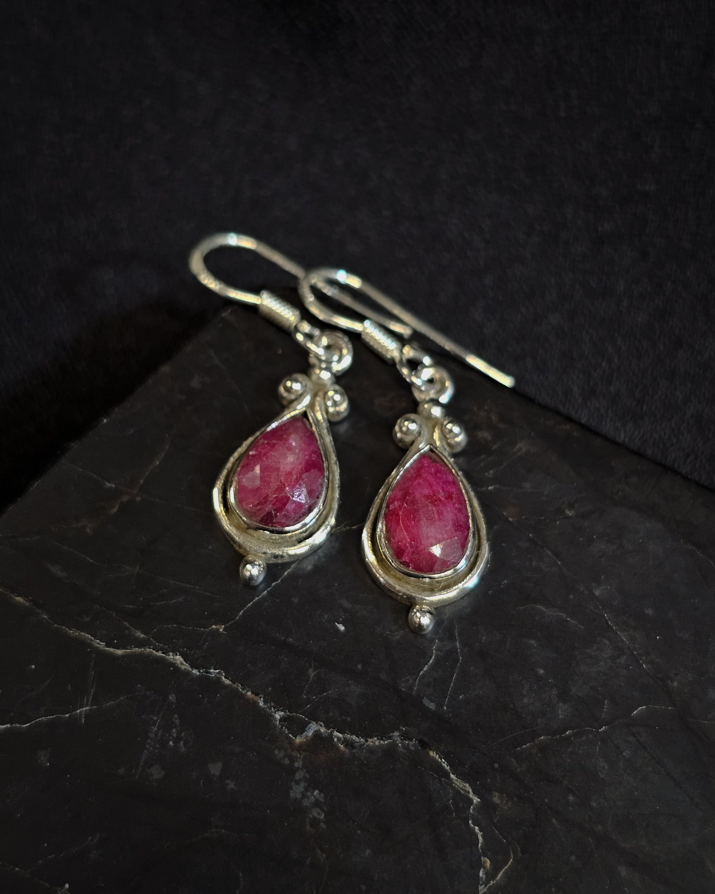 Ruby Earrings