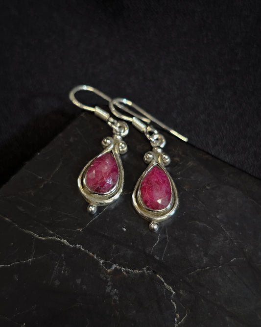 Ruby Earrings
