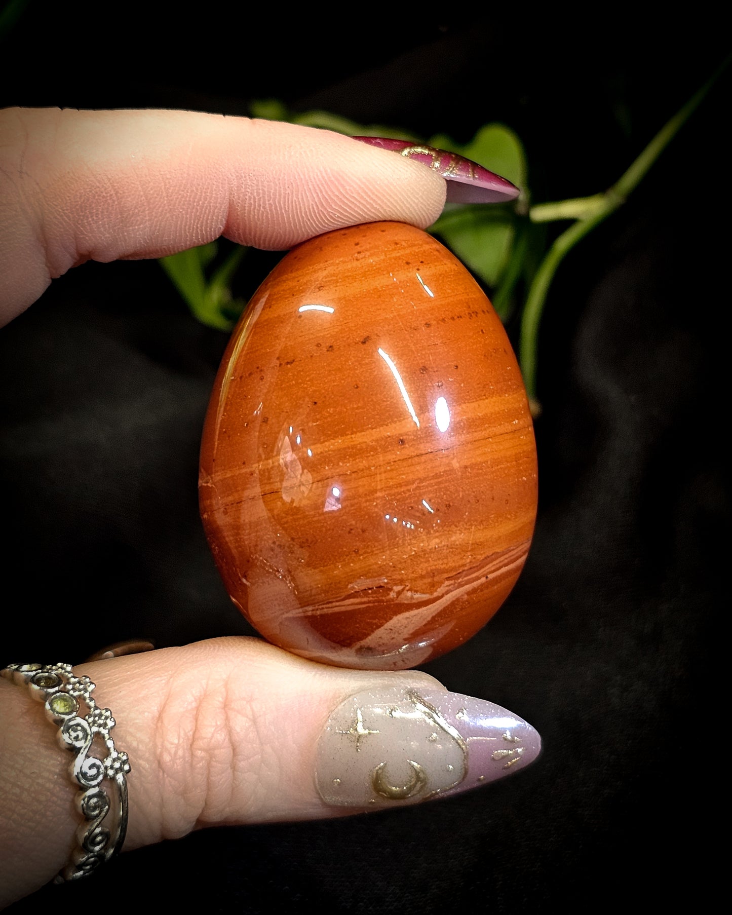 Red Jasper Egg