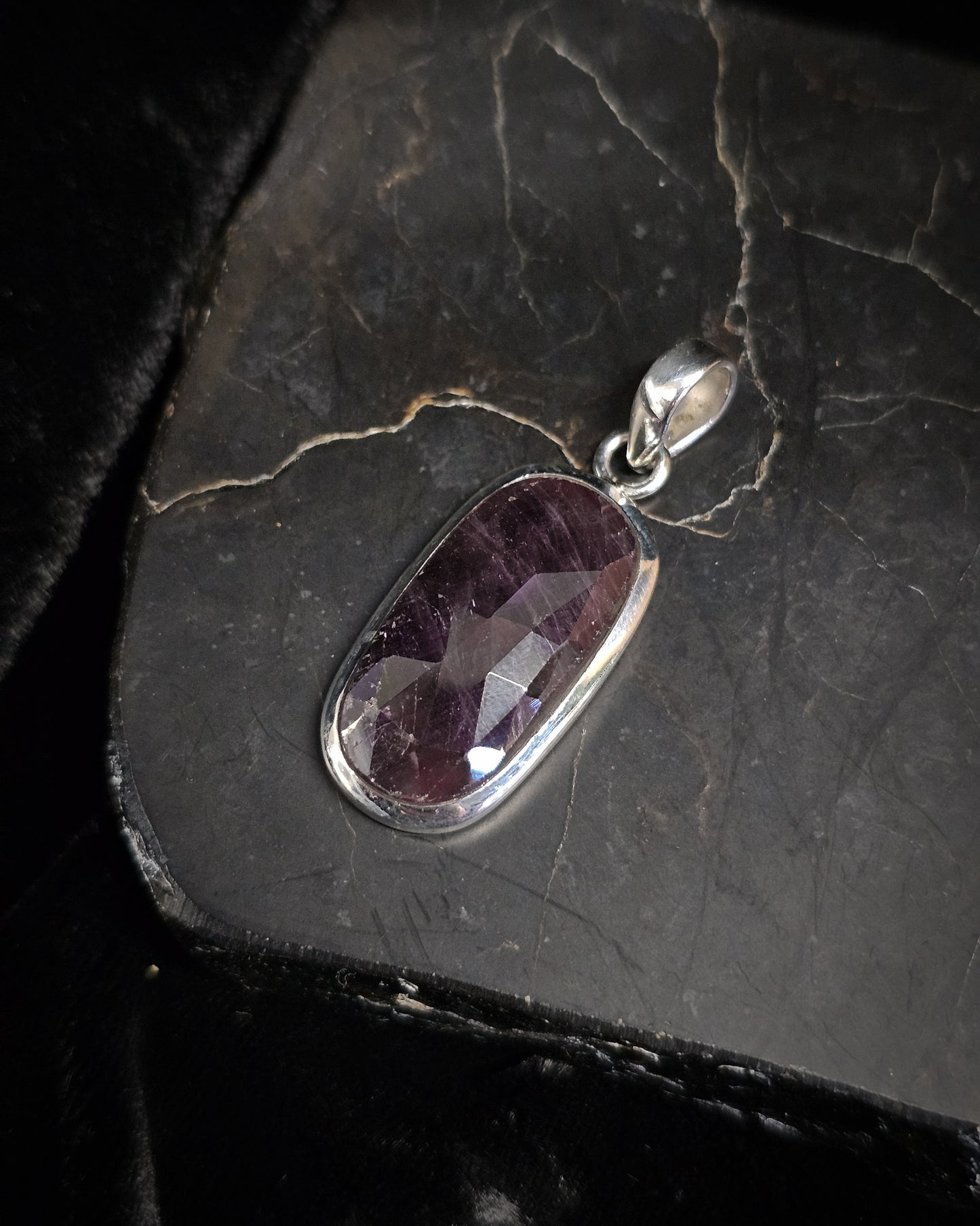 Ruby Sapphire Pendant