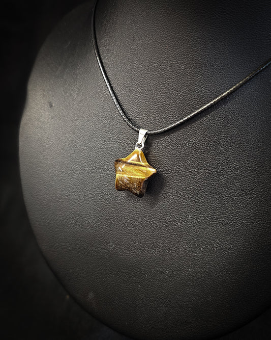 Tiger’s Eye Star Pendant
