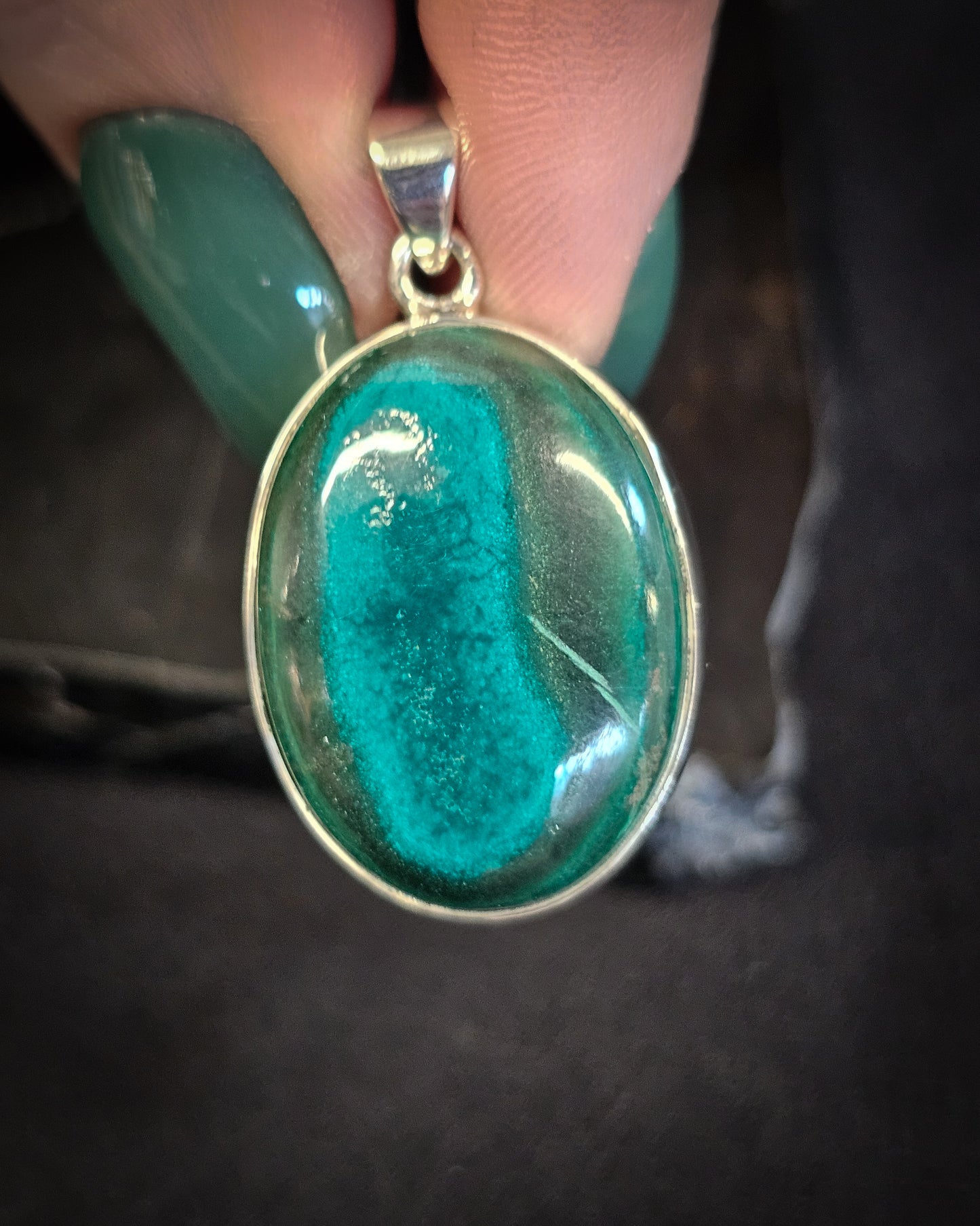 Malachite/Azurite Pendant