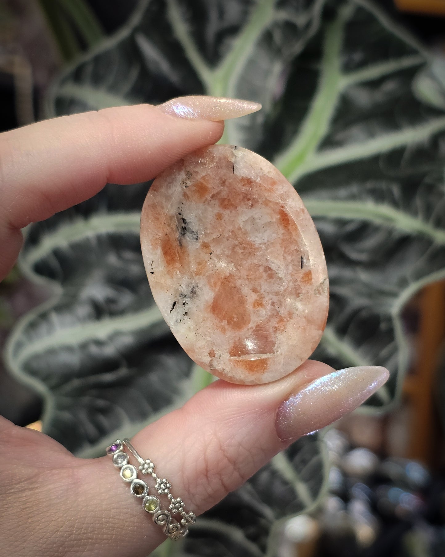 Sunstone Worry Stone